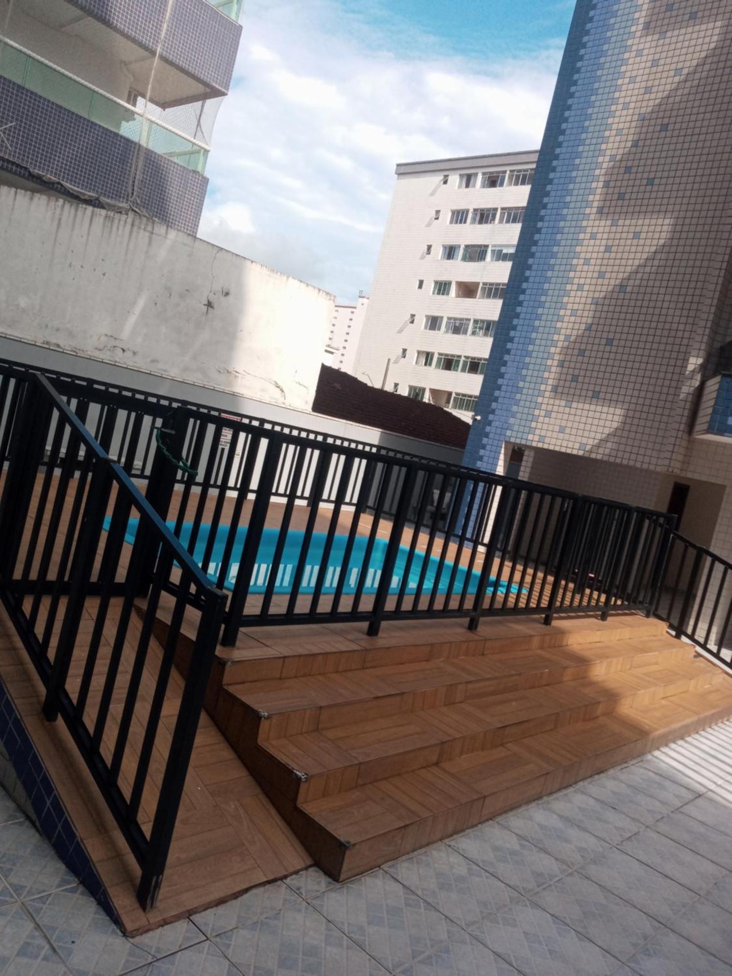 Apto Com Piscina 100 Mts Da Praia Прая-Гранди Экстерьер фото